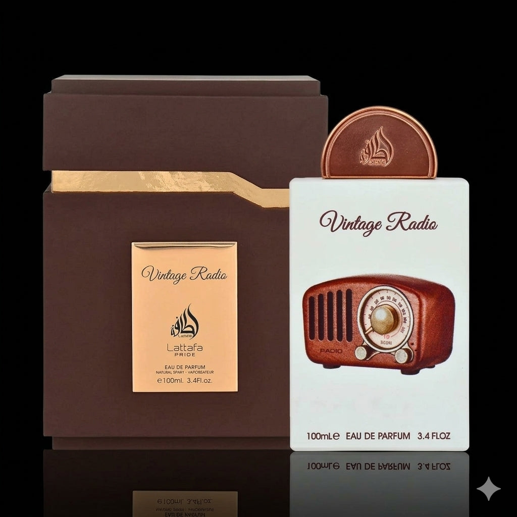 Vintage Radio Eau De Parfum 100ml - Lattafa